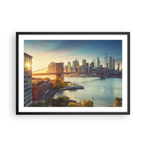Poster 70x50cm new york ponte - york,