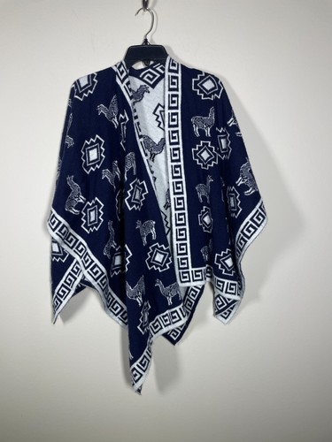 Poncho peruviano lana - poncho, di
