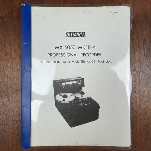 Vintage otari 5050 - otari, mkiii-4