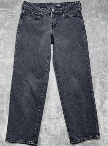 Jeans denim neri larghi old - neri,