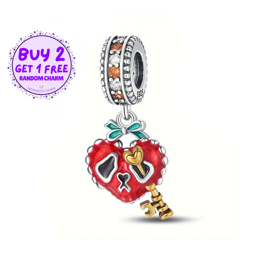 Charm halloween chiave del - chiave, mio