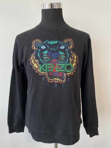 Felpa kenzo tiger nera - felpa,
