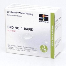 Lovibond Dpd1 Rapid 250 Pastiglie Reagenti x Test Manuale NO Fotometro dpd n°1