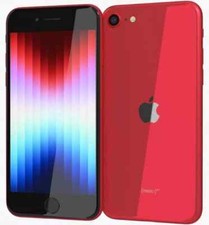 Apple iPhone SE 2022 3a generazione 64 GB telefono sbloccato rosso - 15% di sconto extra - BUONO B+