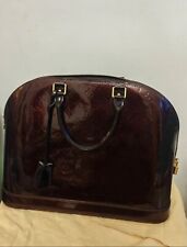 Louis Vuitton Alma GM vernis amaranto 