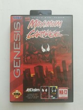 Spiderman Venom Maximum Carcage Mega Drive Genesis Reproduction
