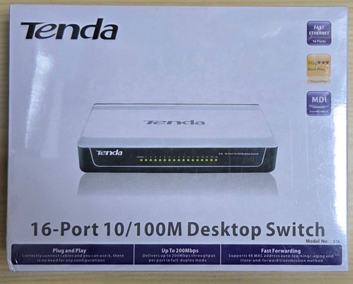 Tenda s16 switch ethernet - tenda,
