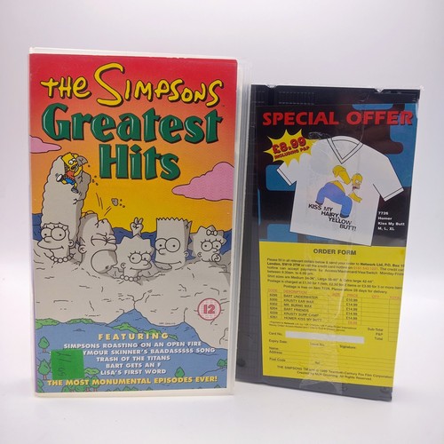 The simpsons greatest hits vhs - the,