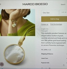 MARCO BICEGO Lunaria ciondolo