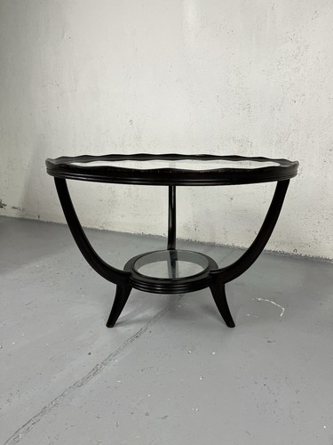 Tavolino salotto legno vetro