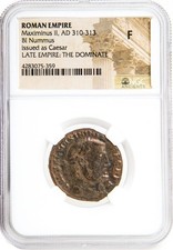 Moneta Bronzo Massimino II AD