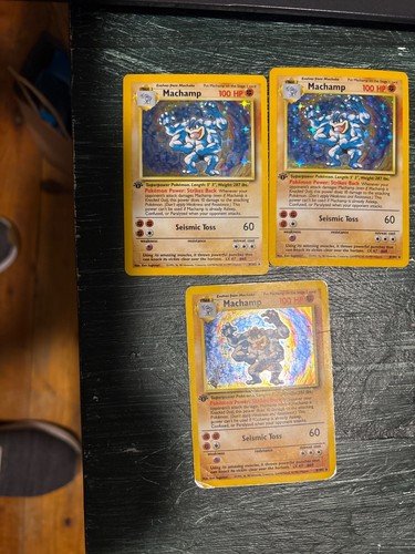 Machamp carte pokémon una - machamp, 3