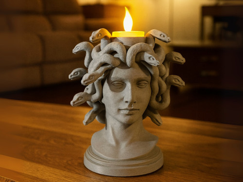 Jellyfish candle holder - holder, 16cm