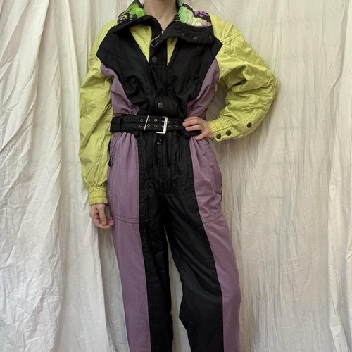 Tuta neve sci donna vintage - da,
