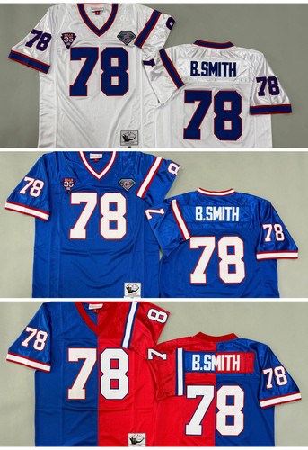 Maglia vintage bruce smith - vintage,