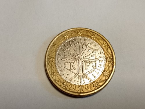 Moneta euro francia 2001 - moneta,