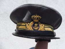 BERRETTO PER UNIFORME GRIGIOVERDE TENENTE REGGIMENTO SAN MARCO REGIA MARINA WW2