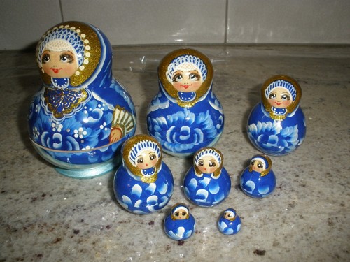 Set bambole nidificazione - set,