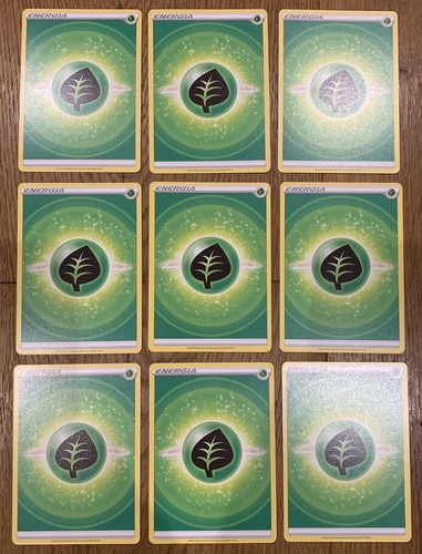 Carta pokemon energia base - 9x,