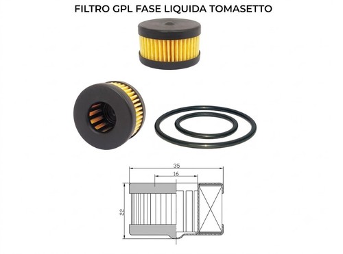 Filtro gpl fase liquida - filtro,