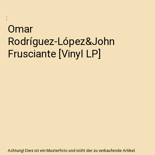 Omar rodríguez lópez - omar, rodríguez-lópez&john