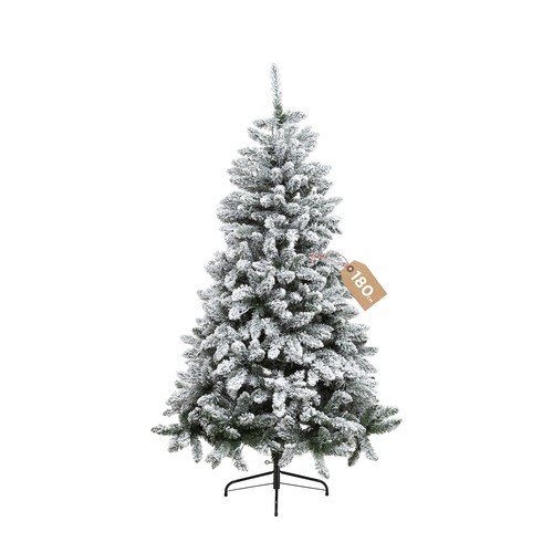 Albero natale innevato 180 - natale,