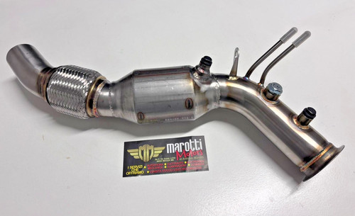 Downpipe inox 200 celle tubo - downpipe,