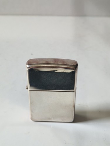 Accendino zippo silver plate - accendino,