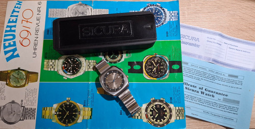 Sicura 42mm argento - sicura,