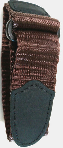 Brown black nylon 20mm - brown, w/black