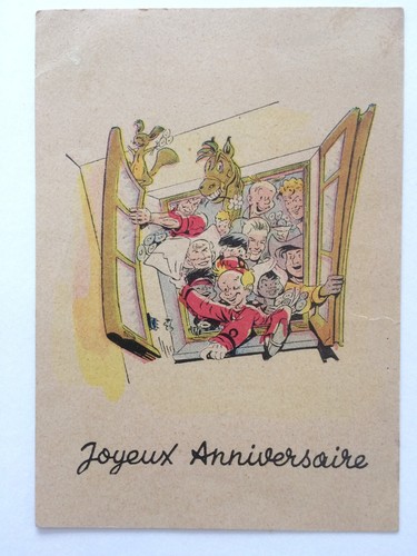 Spirou sirius vielle carte - spirou,
