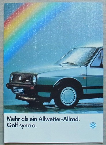 Volkswagen golf syncro - volkswagen,