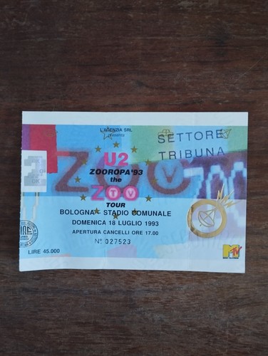 Biglietto usato tribuna - biglietto,