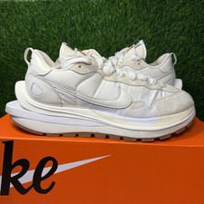 Sneakers Nike Sacai x VaporWaffle Sail Gum bianche taglia 11,5 con scatola DD1875-100