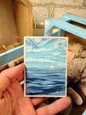 Dipinto ad olio originale ACEO