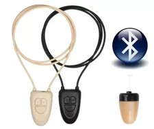 Auricolare spia wireless micro auricolare invisibile Bluetooth collo loopset