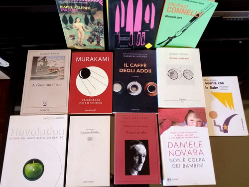 Lotto libri narrativa - lotto, 12