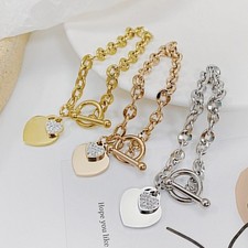 Bracelet pendentif coeur - pendentif,