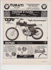 advertising Pubblicità-MOTO GORI 50 JC5 '76-MOTOITALIANE ENDURO REGOLARITA EPOCA
