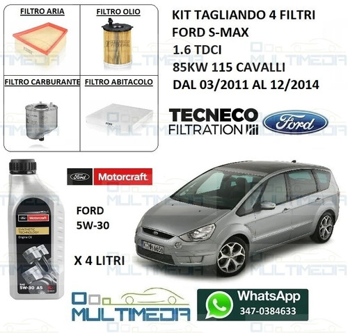 Kit tagliando filtri olio - tagliando,