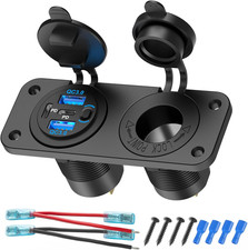 4 Porte Presa USB 12V Pannello