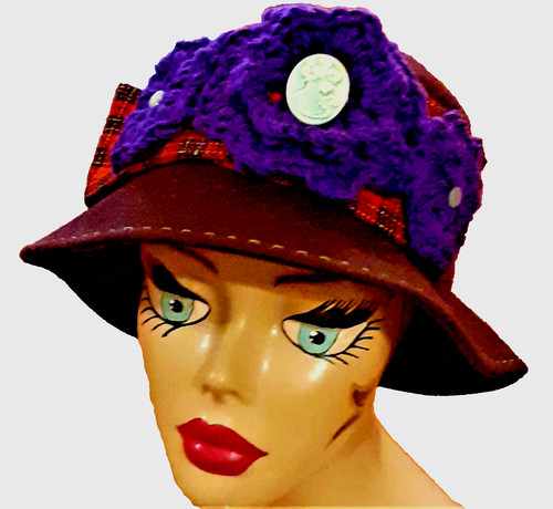 Cappello cloche vintage