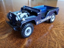 Mebetoys 8591 Willys Jeep Carabinieri 1:25 Mattel Modello Auto Anni 70 Militare