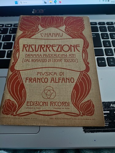 Libretto opera risurrezione - libretto,