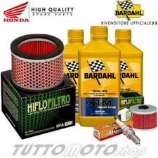 Tagliando HONDA NX 650 Dominator 1988-2002 / Kit Olio Bardahl XTM Filtri Candela