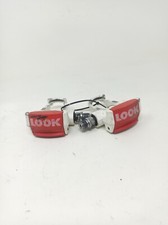 pedals pedali corsa Road Look  pp 76 PP76 bianchi white rosso red 