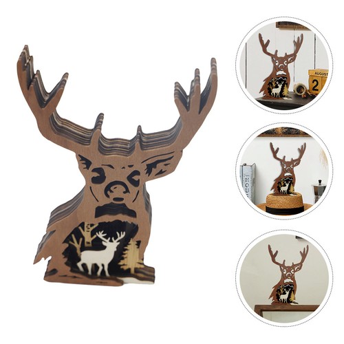 Figurina animale legno - , in
