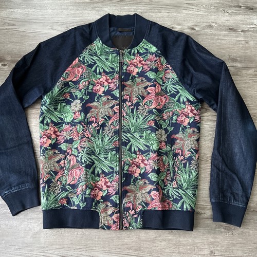 Zara uomo denim bomber giacca - uomo,