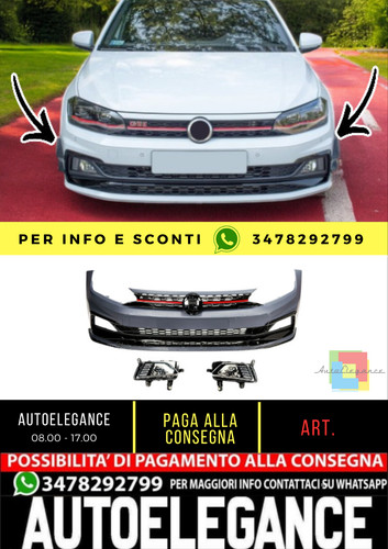 Paraurti anteriore gti look - paraurti,
