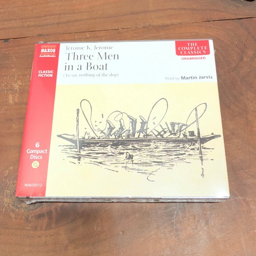 Three men boat by jerome - three,